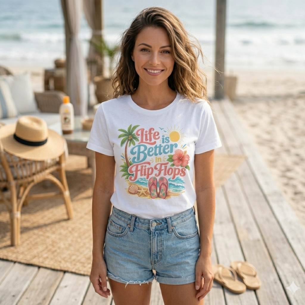 Life Is Better in Flip Flops T-Shirt